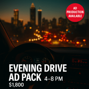Evening Drive Ad Pack (4–8 PM)