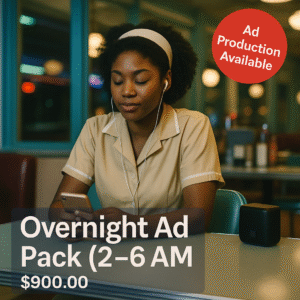 Overnight Ad Pack (2–6 AM)